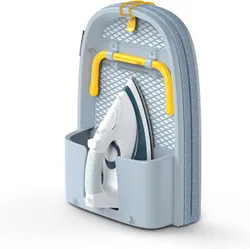Joseph Joseph Pocket Folding Tabletop Ironing Board, Grey/Yellow