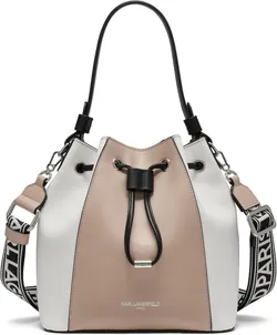 KARL LAGERFELD Paris Женские сумки-ведра, Shell/White