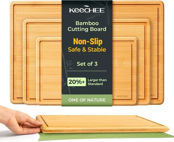 Keechee Cutting Board Набор бамбуковых разделочных досок, 3