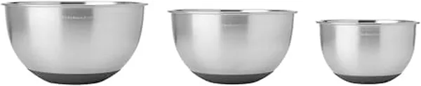 KitchenAid Набор мисок из нержавеющей стали, 3 шт.