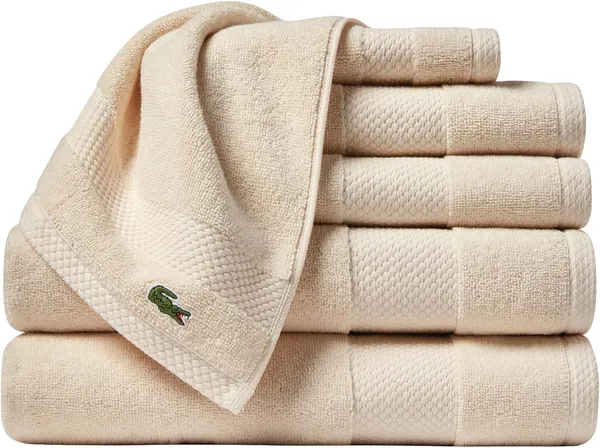 Lacoste Heritage Supima Towel Set, 6