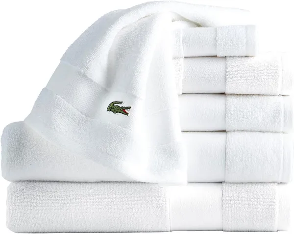 Lacoste Sport Stripe סט מגבות, 6