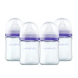Lansinoh NaturalWave בקבוקי זכוכית לתינוקות, 4