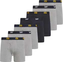 Lee Mens Underwear Boxer Briefs, 7 Pack