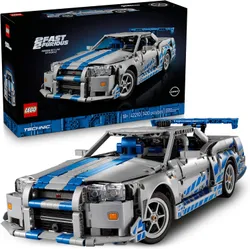 LEGO Technic 2 Fast 2 Furious Nissan Skyline GT-R (R34) Building Set
