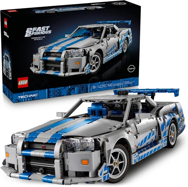 LEGO Technic 2 Fast 2 Furious Nissan Skyline GT-R (R34) Building Set