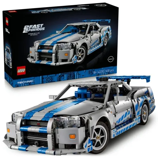 LEGO Technic 42210 Конструктор Nissan Skyline GT-R (R34)