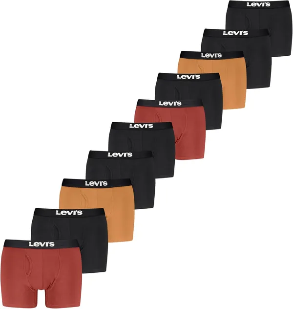Levi's Men's Solid Basic Boxer Briefs, 10