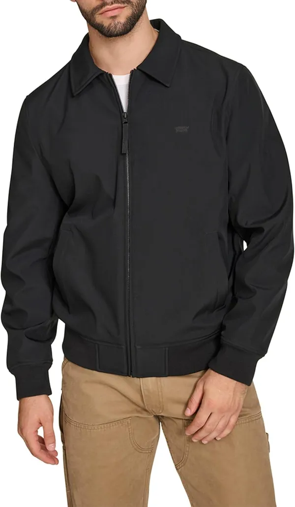 Levi's Мужская легкая куртка-бомбер Softshell Varsity