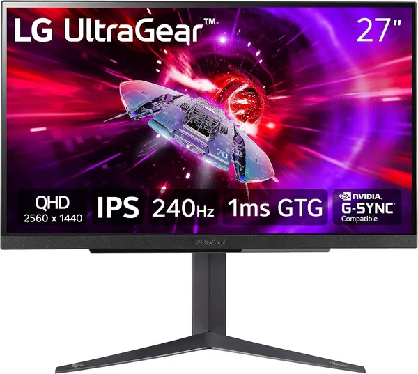 LG 27GR83Q-B 27-inch UltraGear QHD IPS Gaming Monitor