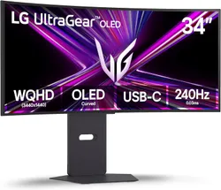 LG 34GX900A-B Curved Gaming Monitor