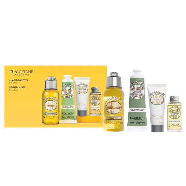 L'OCCITANE Almond Favorites Set Bath & Body Gift Set