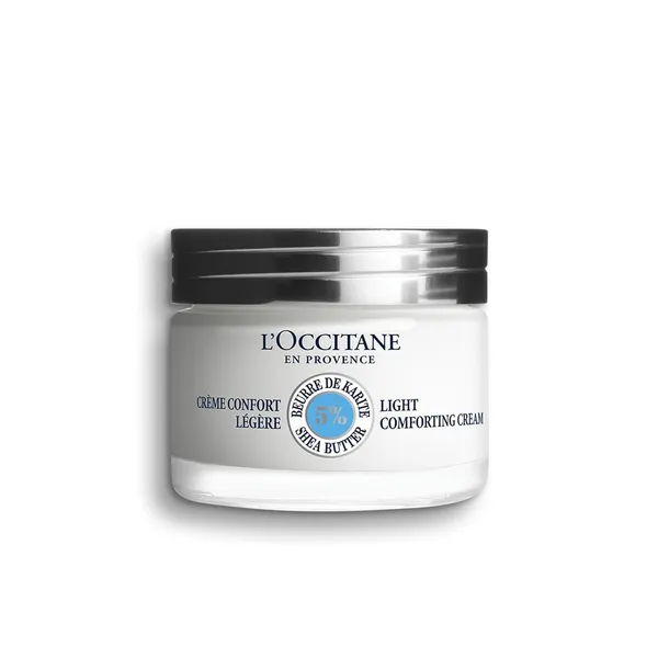 L'OCCITANE 5% Organic Shea Butter קרם פנים מרגיע וקל