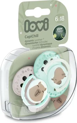 Lovi Dynamic Teat Silicone Pacifiers, 2