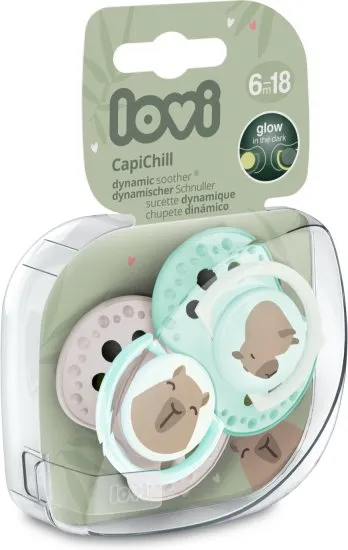 Lovi Dynamic Teat Silicone Pacifiers, 2