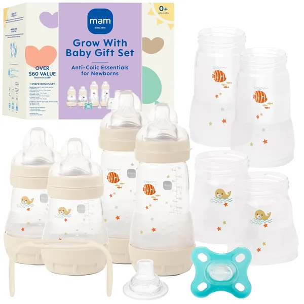 MAM Grow With Baby система для кормления, 11 предметов