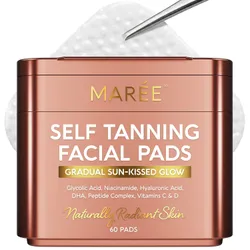 MAREE Self Tanning פדים לפנים, 60