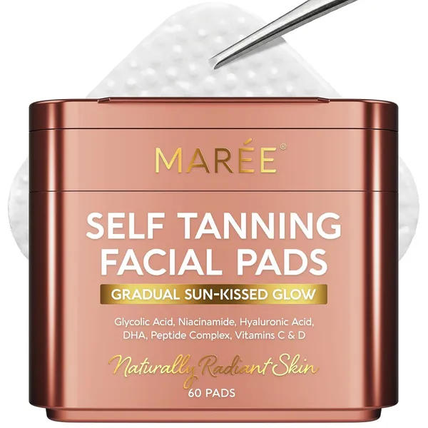 MAREE Self Tanning Facial Pads, 60