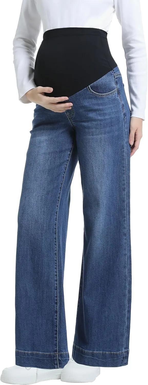 Generic Wide Leg джинсы для беременных