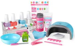 Melissa & Doug Love Your Look ערכת משחק לטיפוח ציפורניים, 20 חלקים