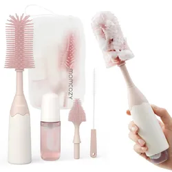 Momcozy Bottle Brush Kit, Baby Bottle Cleaner Brush