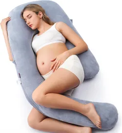 Momcozy U Pro Pregnancy Pillow for Sleeping