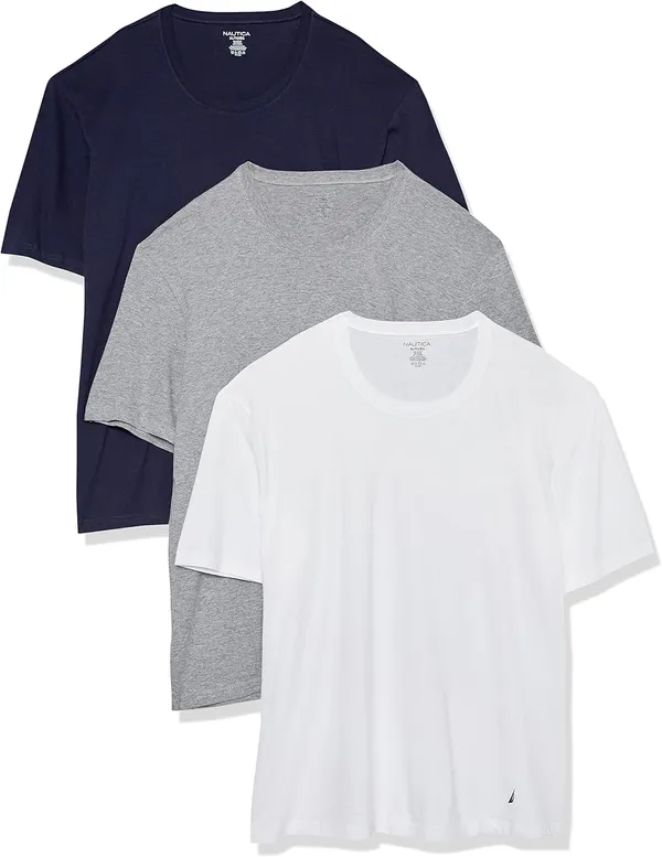 Nautica Classic Cotton Crew Neck футболки, 3