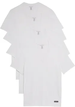 Nautica Men's 4-Pack Cotton Limited Edition V-Neck T-Shirts