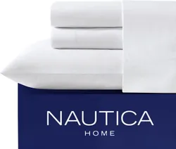 Nautica 208697 комплект постельного белья из хлопкового перкаля, 3