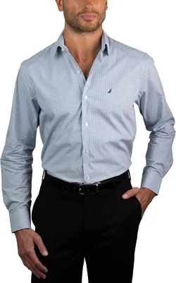 Nautica Slim Fit Mens Dress Shirts