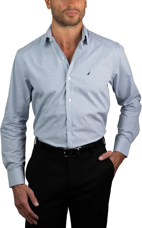 Nautica Slim Fit Mens Dress Shirts