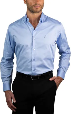 Nautica Slim Fit Mens Dress Shirts