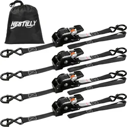 Nestilly AA008 רצועות חגורה נסוגות, 4