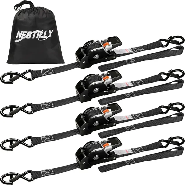 Nestilly AA008 רצועות חגורה נסוגות, 4