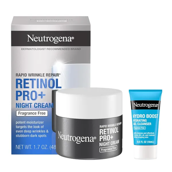 Neutrogena Rapid Wrinkle Repair Retinol Pro+ קרם לילה לחות לפנים, 2