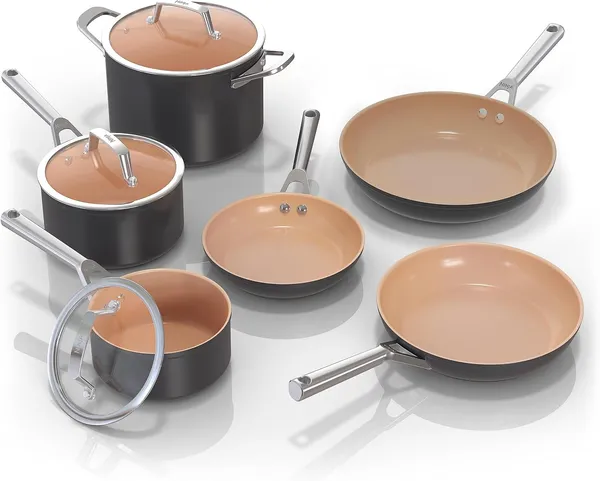 Ninja CW99009 Pots and Pans Set, 9-Piece