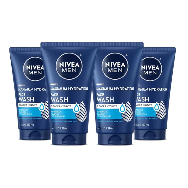 NIVEA MEN Maximum Hydration קרם פנים עם SPF 15, 4