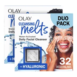 Olay Face Wash Hyaluronic Acid Cleansing Melts, 2 шт.