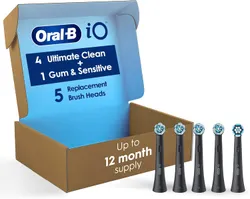 Сменные насадки для зубных щеток Oral-B iO Ultimate Clean, 5 штук