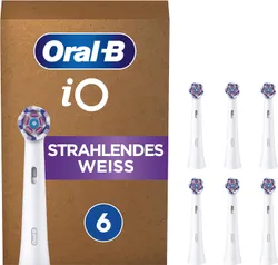 Oral-B Oral-B iO Radiant White Toothbrush Heads for Electric Toothbrush toothbrush heads, 6