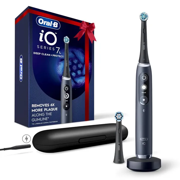 Oral-B iO Deep Clean + Protect Аккумуляторная электрическая зубная щетка, черный