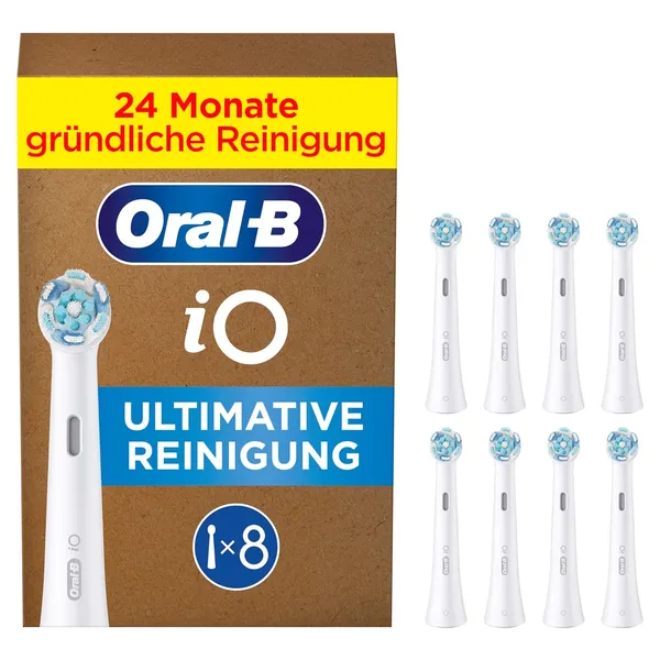 Oral-B iO Ultimate Cleaning ראשי מברשות שיניים חשמליות, 8