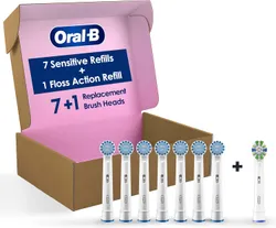 Сменные насадки для электрической зубной щетки Oral-B Sensitive Gum Care, 8