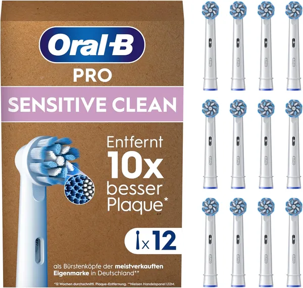 Oral-B Pro Sensitive Clean сменные насадки для зубной щетки, 12