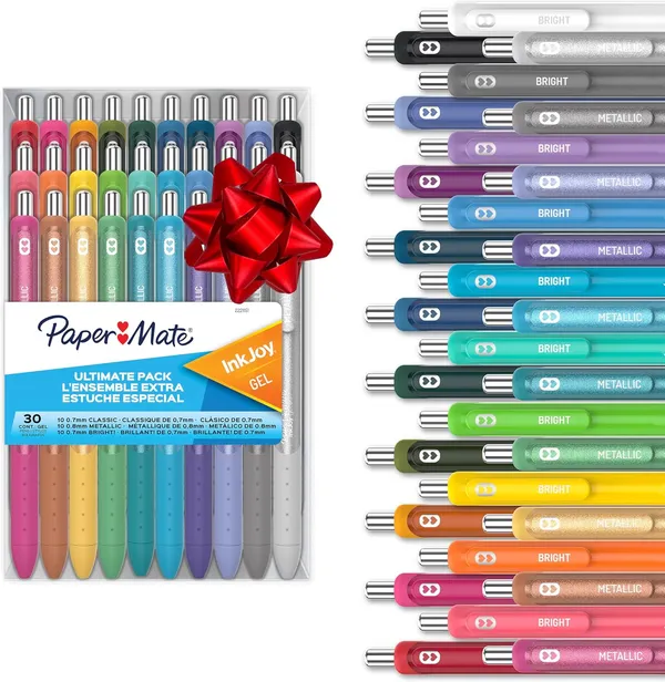 Paper Mate InkJoy Gel Pens Ultimate Pack, 30