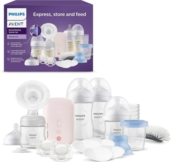 Philips SCD340/31 Electric Breast Pump Gift Set