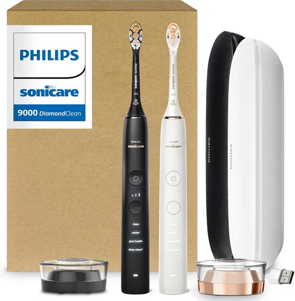 Philips Sonicare DiamondClean 9000 מברשת שיניים חשמלית, 2