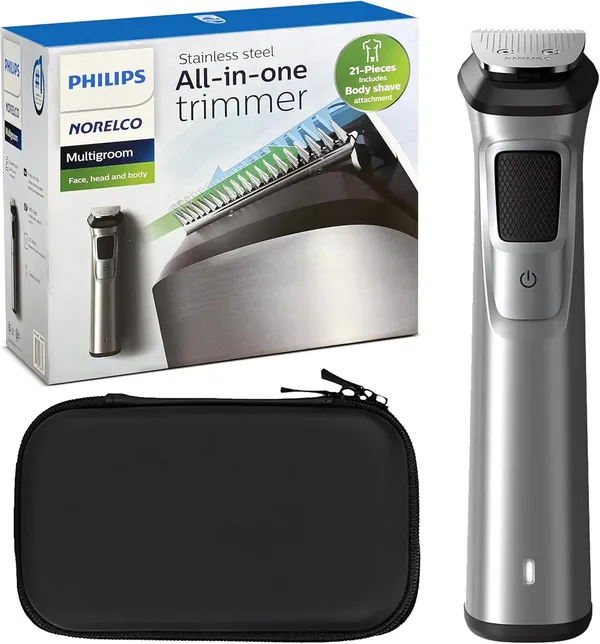 PHILIPS Multi Groomer 8000 Series набор для груминга, 21
