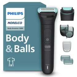 Philips Norelco Body Groomer 5000 Series, Intimate Hair Trimmer & Shaver
