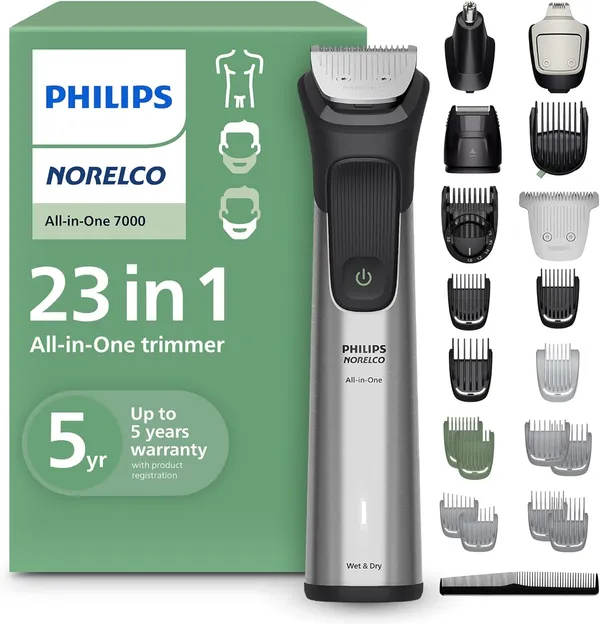 Philips Norelco All-in-One Series 7000 MG7970/49 Electric Shaver and Trimmer